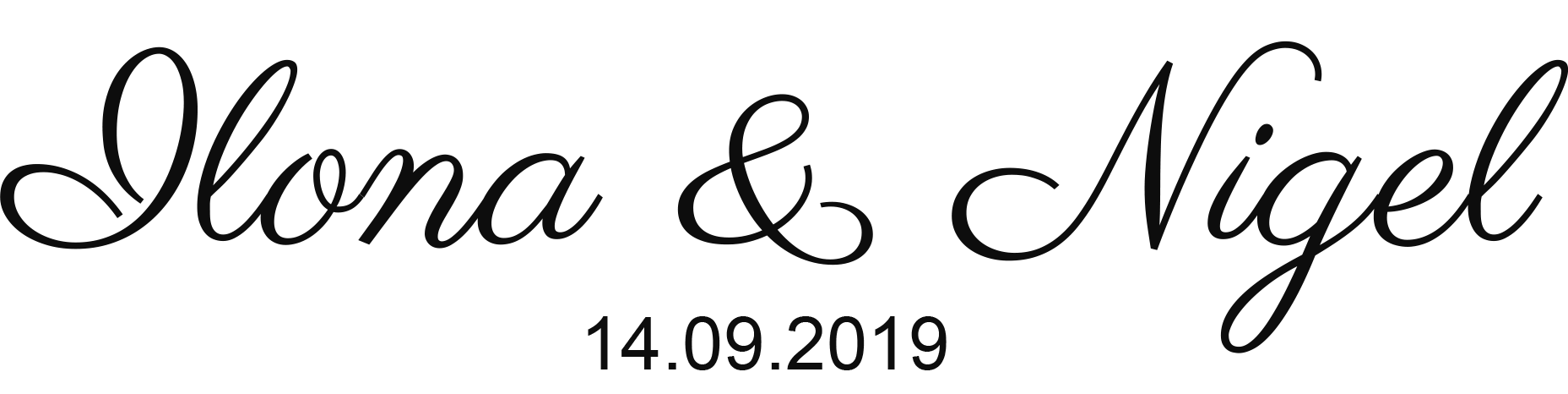 Ilona & Nigel